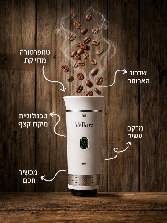 מכונת קפה ניידת מבית ™Vellora