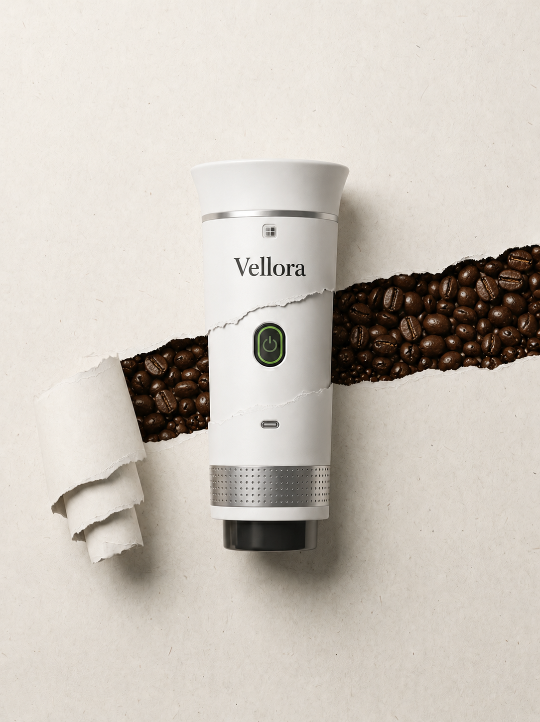מכונת קפה ניידת מבית ™Vellora