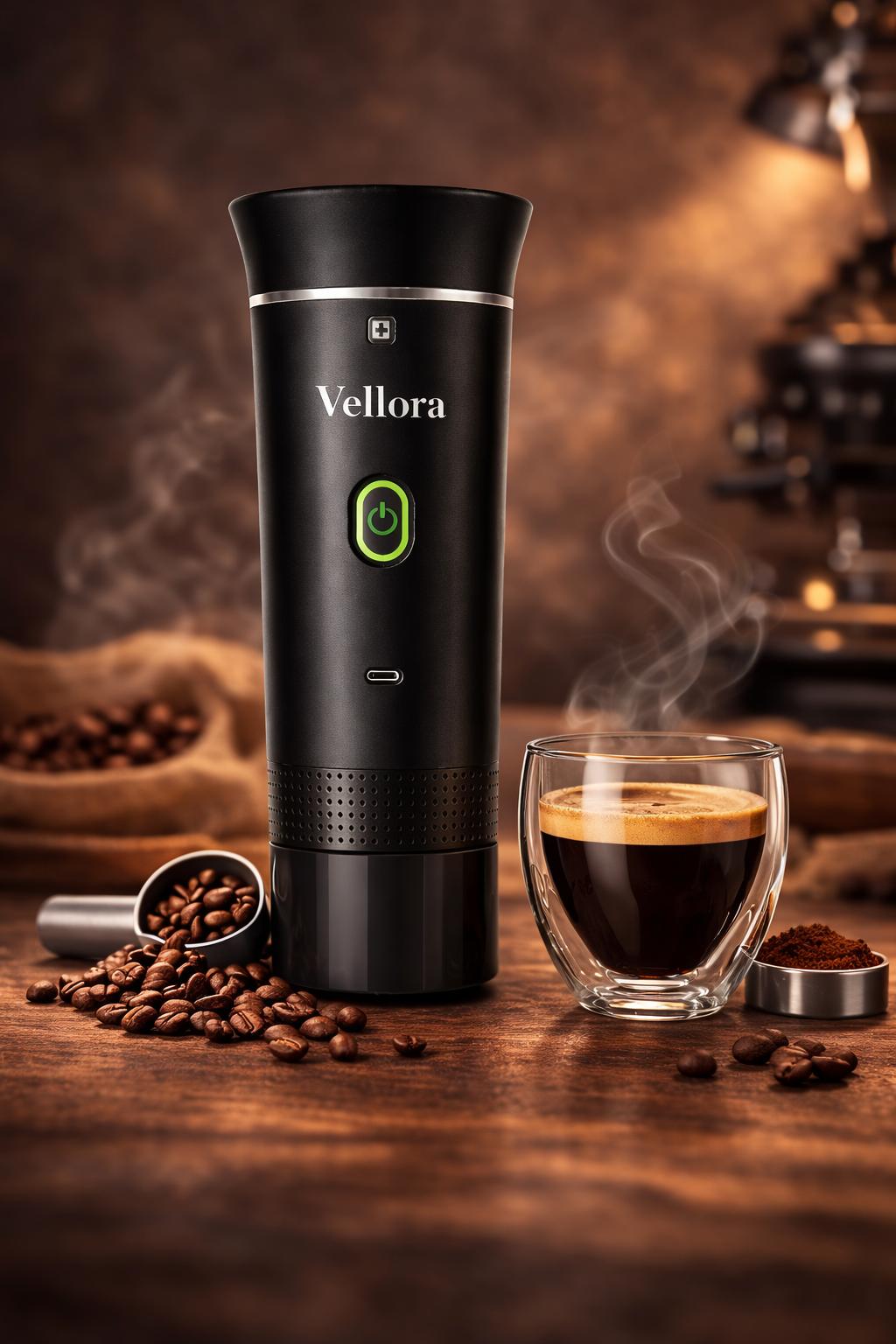 מכונת קפה ניידת מבית ™Vellora