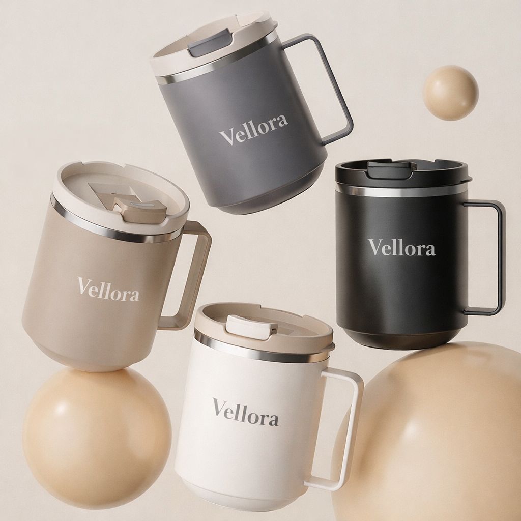 כוס קפה נירוסטה מבית ™Vellora
